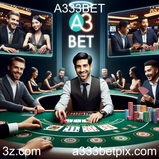 Experiência Imersiva: Cassino Ao Vivo na A333BET